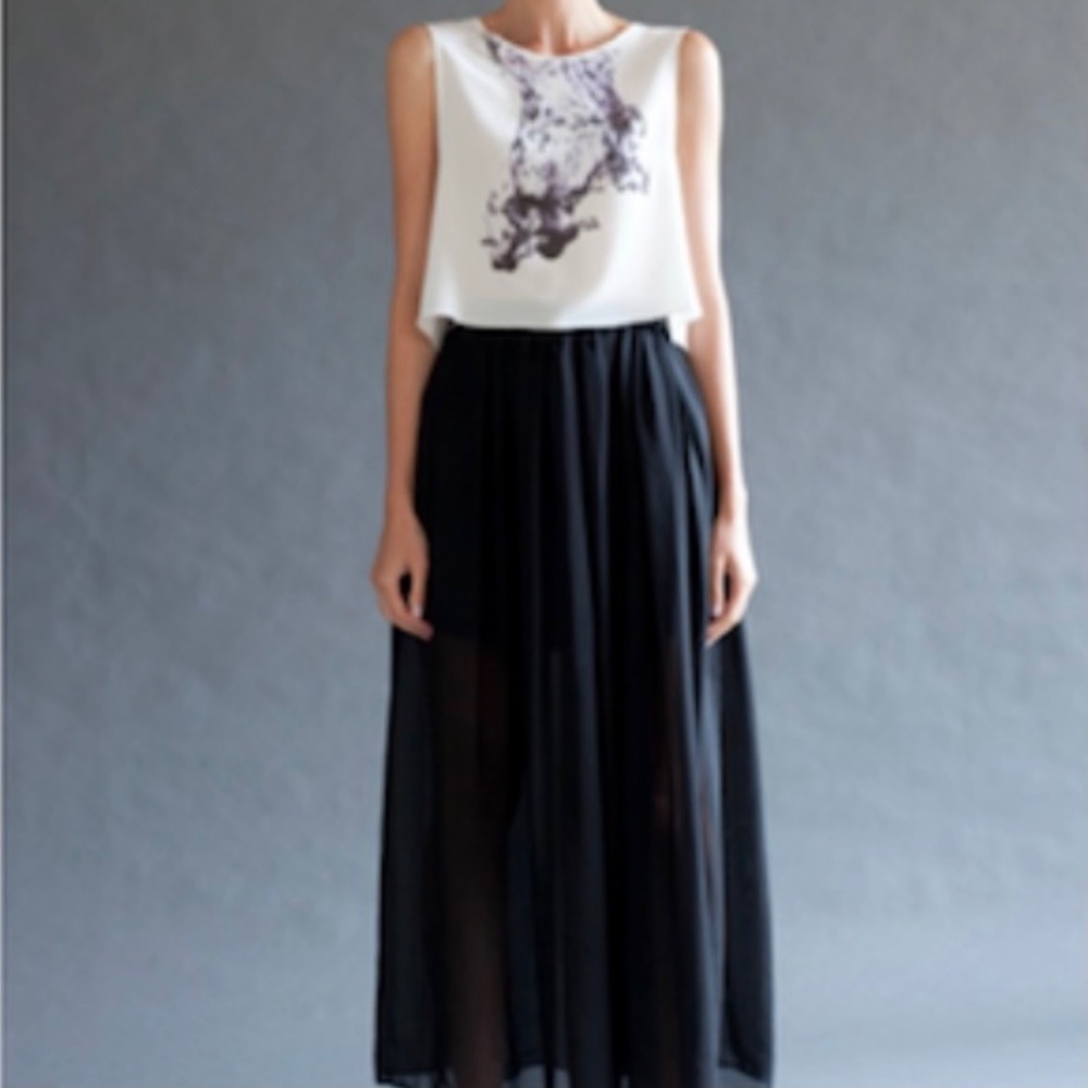 Jessica Mary Clayton Oil in Water Silk Tank S